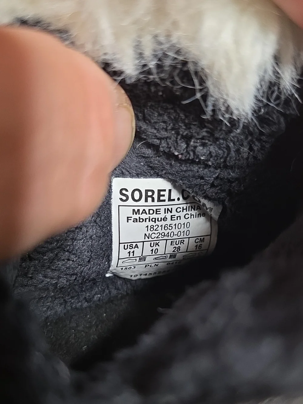 Sorel Whitney II Strap Waterproof Snow Boots Child Size 11